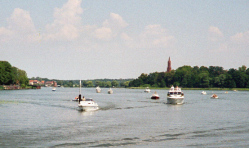 Schifffahrt zwischen Malchow und dem Plauer See